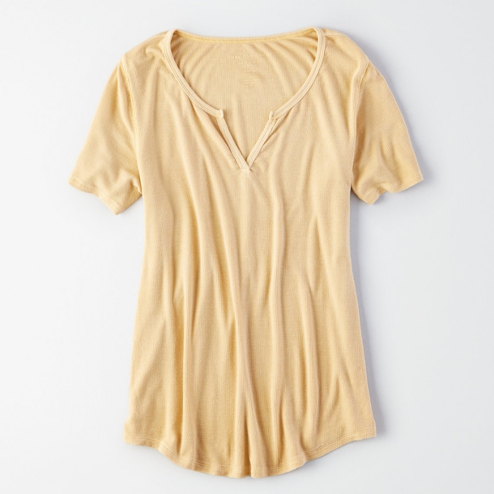 NWT American Eagle Soft & Sexy Notch Neck Top